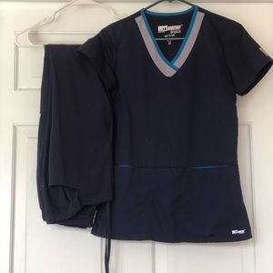 XS Grey’s Anatomy Scrub top and bottom set